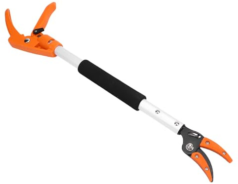 BAOFUYA Piciere di Frutta, Forbici Professionali in Lega di Alluminio per Facile Raccolta e Potatura di Mango, Pesca e Limone nel Tuo Giardino