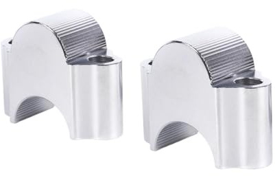 Motorbike Handlebar Risers Handlebar Riser 28mm Lifting Motorcycle Mount 1 Pair Motocross Heightening Clamp For Bicycle Motorbike