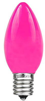 Novelty Lights 25 Pack C9 Ceramic Outdoor Christmas Replacement Bulbs