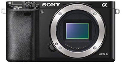 Sony Alpha a6000 Mirrorless Digital Camera 24.3 MP SLR Camera with 3.0-Inch LCD - Body Only (Black)