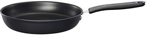 Fiskars Bratpfanne, Ø 24 cm, Für alle Kochfelder geeignet, Aluminium | Functional Form, Schwarz, 1026572