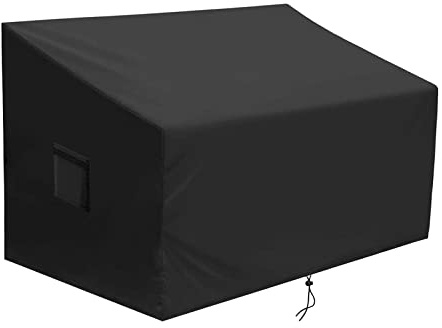 Yearninglife Housse de protection pour canapé en palettes - Tissu Oxford 420D - Avec cordon de serrage - Imperméable - Pour meubles de jardin - 130 x 85 x 80 cm