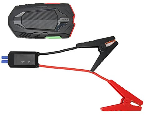 600 A Autobatterie Starthilfegerät mit Dual USB Schnellladung und Gleichstromausgang, 8000 MAh Standby Leistung, Schaltkreisschutz, LED Lampe, IP66 Wasserdicht, für Alle Benzin