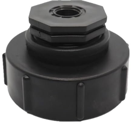 Zubehör Für Regentonnen IBC Container Adapter S100x8 Reduction Coarse Internal Thread 1/2'' 3/4'' 1'' 1.5 Inch for Water Tank Rain Barrels Tank Zubehör(1 2inch)