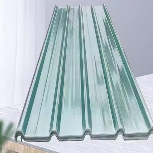 Lot de 9 panneaux de toit transparents en fibre de verre - 1,5 mm d'épaisseur - Protection solaire - Isolation thermique - Pour panneaux latéraux d'abri de jardin et feuille profilée - 0,9 x 1,2 m