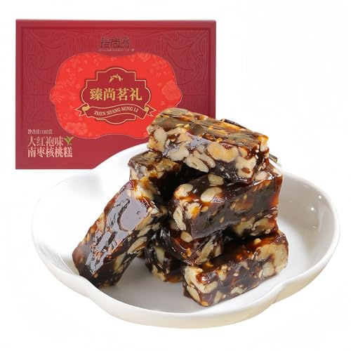 MKSDDF - Pâtisserie chinoise gâteau de l'après-midi pâtisserie traditionnelle chinoise gâteau aux noix datte rouge pâtisserie traditionnelle boîte cadeau pâtisserie bureau collations décontractées thé