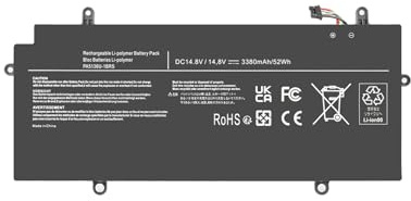 Matesk PA5136U-1BRS Batterie pour Toshiba Portege Z30 Z30-A Z30-B Z30-C Z30T-A Z30T-B Z30T-C Z30-A-1FD 1D6 1G6 13W 13E 13L 13G 13K 10W 10P 10Z 1DU Z30-A1301 Z30-A1302 Z30-A1310
