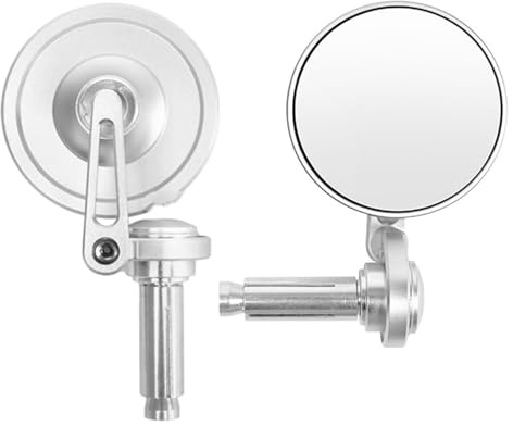 Per Ducati Moto Retrovisori Specchietti Laterali Per Estremità Manubrio Vetro Specchietto Parafango Posteriore Per Retromarcia Regolabile Vista manubrio specchi laterale