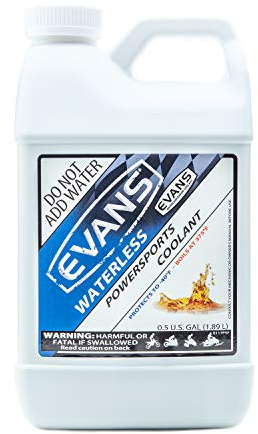 EVANS Coolant EC72064 Powersports Waterless Engine Coolant, 1/2 gallon