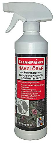 Cleanprince Harzlöser Harzentferner Resina de Árbol Eliminador Solver Entharzer 0,5 Litros