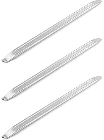 QWORK® Montierhebel, Montiereisen Reifenmontage Werkzeug Reifen Reparaturwerkzeuge für Auto Motorrad und Fahrrad, 30 cm, 3 Stück