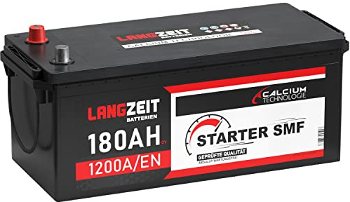Langzeit LKW Batterie 12V 180Ah SMF Schlepper Traktor statt 155ah 170Ah