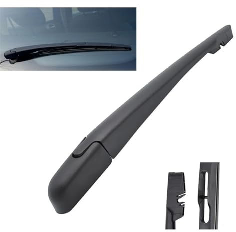 Scheibenwischerarm für die Heckscheibe, kompatibel mit Nissan Versa Tiida Quest, Fiat Stilo Wagon, Peugeot 307 Schrägheck