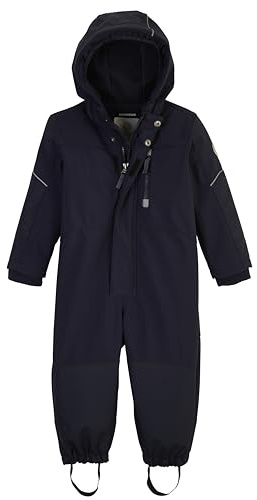 first instinct av killtec Unisex FIOW 10 MNS SFTSHLL ONPC Softshell overall med huva, snickelmarinblå,