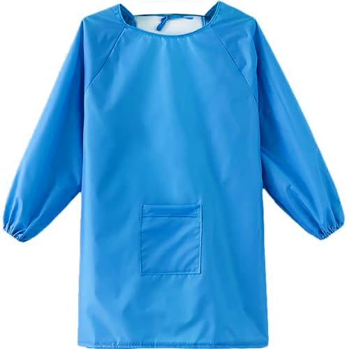 YeeHeen Art Smock Artist Painting Apron Waterproof Long Sleeve Smock with Pocket