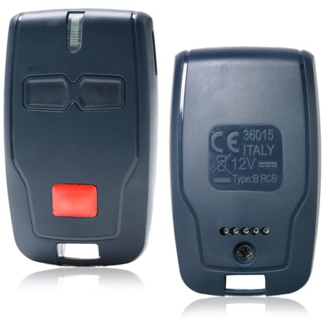 Télécommande de porte de garage pour BFT Mitto 2 B RCB, 433 MHZ pour portail électrique 2 canaux pour Rolling BFT Mitto 2, Kleio, Ghibli, TRC 2, Kleio, Ghibli, TR | 433 MHZ pour portail électrique 2 canaux pour Rolling BFT Mitto 2, Kleio, Ghibli, TRC 2, Kleio, Ghibli, TR