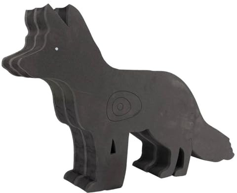 3D Zielscheibe Fuchs für Bogenschießen – aus Schaumstoff, in 3 Stärken (7/14/21 cm) – bis 40 lbs – mit Ständer (7 cm) – realistisches Tierziel für Parcours & Outdoor Training (14cm)
