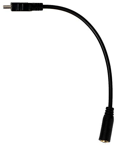 RASTKY 3.5mm Male to Female Stereo Adapter Cable for Camera, Mini USB to 3.5mm Headphone Jack, Plug & Play Lightweight Audio Jack with 10pin Design, Compatible with, Mini