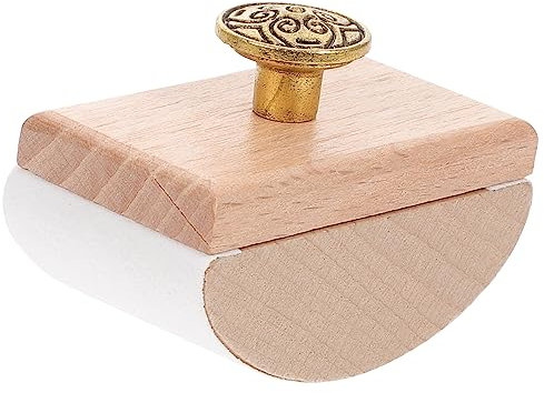PartyKindom Schnelltrocknendes Holz Rocker Blotter Werkzeug für Füllfederhalter Ergonomisches Tintenlöscher Design für Büro und Kreativbedarf Wiederverwendbar Effektive Tintenabsorption