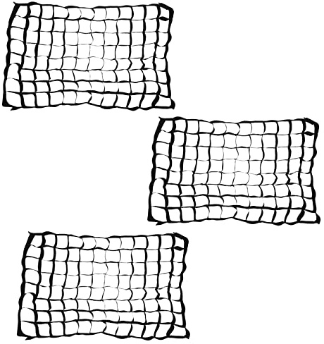 Cwmiibili 3X Photography Honeycomb Grid for 50x70cm / 20x28Inch Umbrella Softbox Studio Strobe Umbrella Softbox