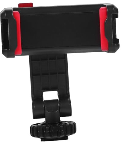 Kisangel Hot Shoe Phone Camera Adapter and Rotation Phone Clamp for Dslr Tripod Mount for Mobile Photography and Live Streaming in Outdoor and Studio Use