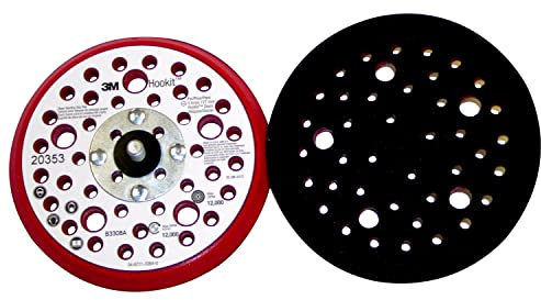 3M Xtract Low Profile Stützteller, 125 mm x 10 mm x 8 mm, multihole | 5/16-Gewinde
