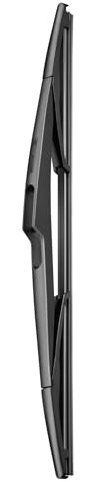 Bosch 646907 1 Balai Arrière pour 207, Noir