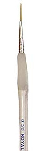Royal Brush Soft Grip Gold Taklon Artist's Script Liner SG585-5/0 Paintbrush