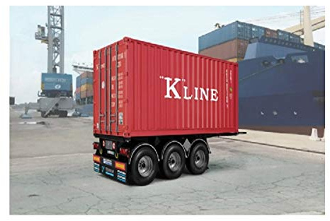 Italeri 3887 1:24 20' Container Trailer, Mittel
