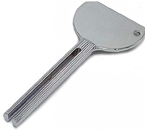TOSSPER Metal Toothpaste Squeezer, Stainless Steel Tube Squeezer Key Roller Tube Creams Paint Squeezer Tool for Family Washroom Bathroom