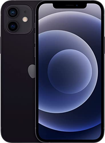 Apple iPhone 12, 128GB, Black - Unlocked (Renewed Premium)