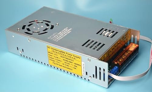 BBDOT Fuente de alimentación conmutada con función de Carga UPS de 360 ​​W, Cargador de batería de 12 v 30a 350 W, Respaldo de 13,8 V (Color : Lithium Battery)