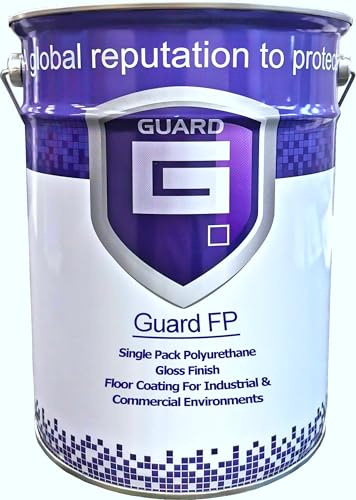 Guard FP Industrial Grade Floor Paint For Warehouses Garages Workshops Gloss 5 Litre (Blue)