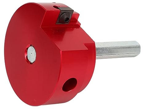 XHTLLO Escariador de Tuberías de PVC, Escariador de Accesorios de Tuberías con Eje Hexagonal de 0,315 Pulgadas para Líneas de Agua y Drenaje, Protector de Accesorios de PVC(Rojo)
