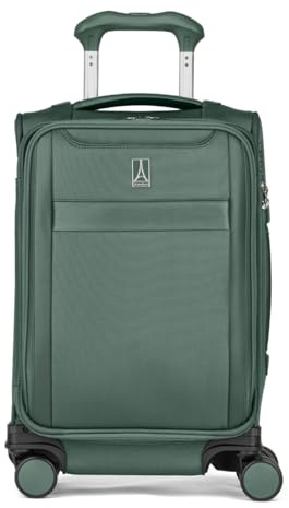 Travelpro Versapack + Lightweight Softside Expandable Carry on Luggage, Desert Sage Green, Compact Carry On, Versapack + Softside Expandable Luggage