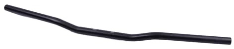 Motorcykelstyre, 22 Mm Diameter Aluminiumlegering Retro Motorcykelmodifierat Styre Platt (BLACK)
