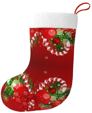 Hgbbdyyjj Weihnachtsstrümpfe für Herren und Damen, personalisierbar, Weihnachtsstrümpfe, weiches Polyester, dekorative Socken, Schwarz , Einheitsgröße