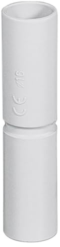 Raccord droit pour tuyau dur, diamètre 40 mm, IP40 anti-poussière, usage intérieur, joint linéaire, manchon pour système électrique, câbles électriques, PVC, haute résistance