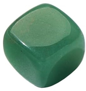 Lot de 6 glaçons en particules de cristal naturelles, glaçons à congélation rapide pour whisky et vin rouge, pierres réutilisables (aventurine)