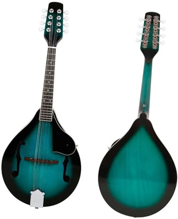 Mandoline Instrument À Huit Cordes Guitare Fabrication Soignée Beau Son Instrument Mandoline