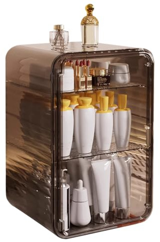 Organisateur De Rangement Pour Service À Thé – Solution D'organisation De Tasse En Acrylique Transparent Anti-poussière, Gain De Place, Pot Étanche Multicouche, Récipient De Maintien Pour Vaisselle, V