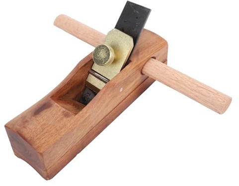 Jectse Raboteuse à Bois, Rabot à Blocs de Travail du Bois, Outil de Rabotage Manuel pour l'artisanat de Coupe, Rabot de Finition en Palissandre Rouge