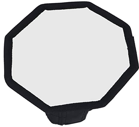 Softbox E Ombrelli Fotocamera Softbox Nylon Ottagonale 20Cm Diffusore Di Luce Flash Pieghevole Softbox Con Custodia Per La Fotografia