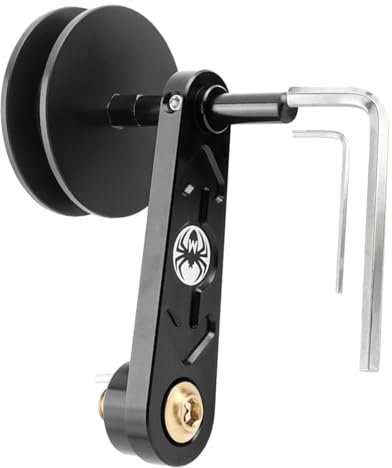 Kettenspanner Fahrräder,Singlespeed Kettenspanner | Hochfester Fahrradkettenspanner, Einsteller, Fahrradkettenführung,Robuster Kettenspannungseinsteller, Single-Speed-Konverter für Outdoor-Radfahren