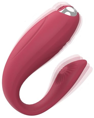 Jinqian Tragbarer Vibrator Sex Spielzeug Doppelvibrator für Frau,Vibro Ei mit 10 Vibrationsmodi für Unterwegs,Vibratorensets für Frauen Leise Bohrmaschine,Erotik Sex Toys für Paar