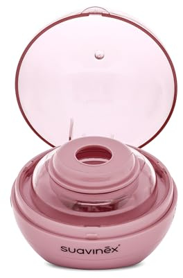 Suavinex sterilizzatore portatile per ciucci con luce UV, elimina il 99% dei germi in 3 minuti, funziona con batterie o USB,senza agenti chimici, ottimo per viaggiare, Duccio Rosa