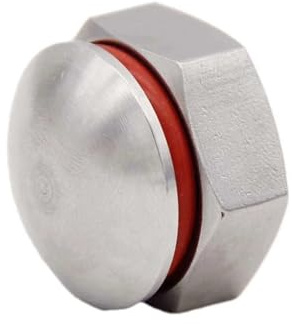 Tappo for bollitore 17mm compressione in acciaio inossidabile 304 Tappo for bollitore Homebrew for foro da 17mm adatto for foro NPT/NPS/BSP da 3/8