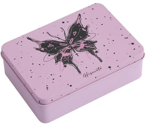 SHINEOFI Scatola Per Biscotti Multiuso Con Lavorazione Pregiata Piccola Scatola Portaoggetti in Ferro Per Gioielli Biscotti E Caramelle