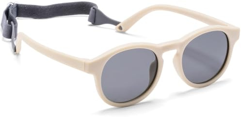 Lunettes de soleil pour bébé 9-24 mois, Protection 100% UV, Enfants Nourrisson Chic Lunettes de Soleil Incassables UV400 Protection Verre Léger Flexible Cadre Lunettes de Soleil