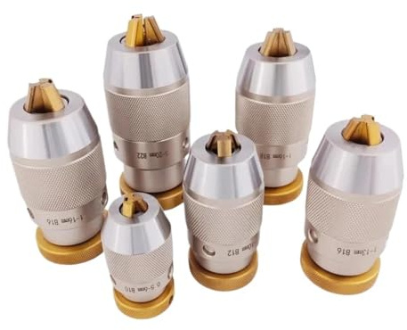 1 portabrocas sin llave B10/B12/B16/B18/B22 - Bloqueo automático autoajustable for herramientas de perforación CNC(B16(1-13mm))